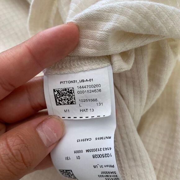 BOSS Hugo Boss Slim Fit Beige Mercersied Polo Shirt Size Large - Picture 7 of 7